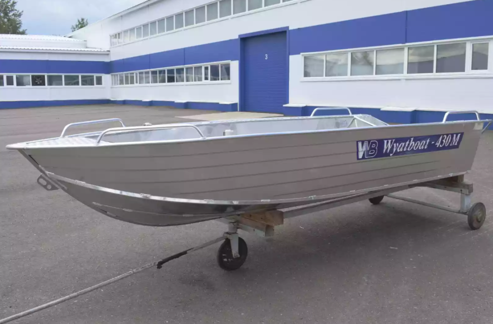 Алюминиевая лодка  Wyatboat-430М в Пскове