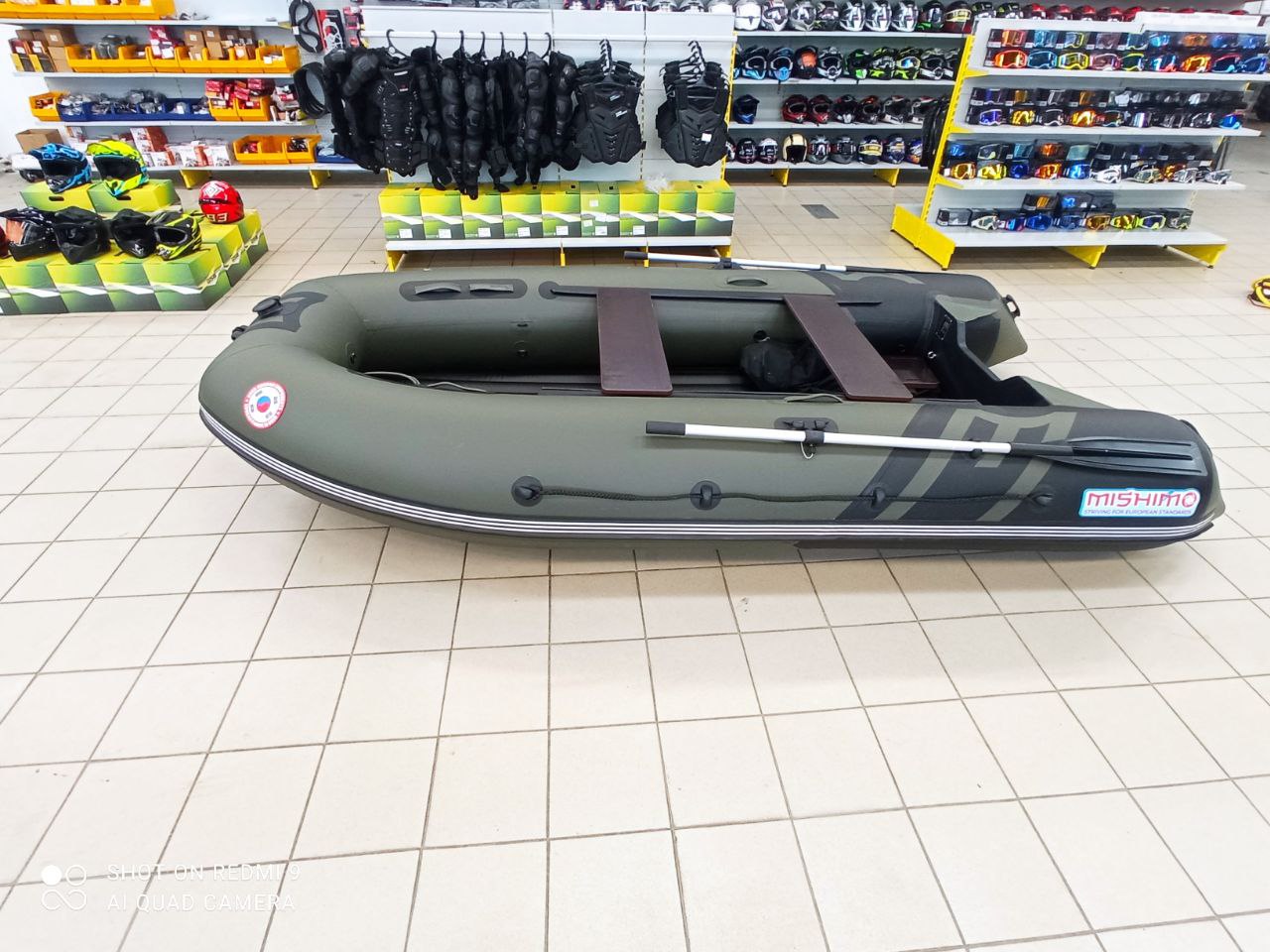 Лодка MISHIMO RIVER JET 390 под водомет в Пскове
