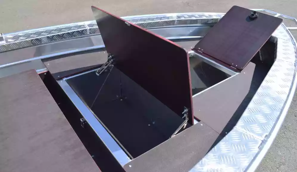 Алюминиевая лодка Wyatboat-390Р Fish в Пскове