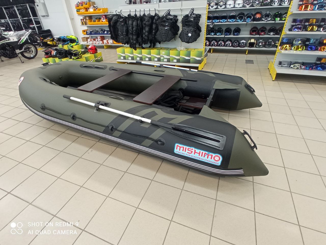 Лодка MISHIMO RIVER JET 430 под водомет в Пскове