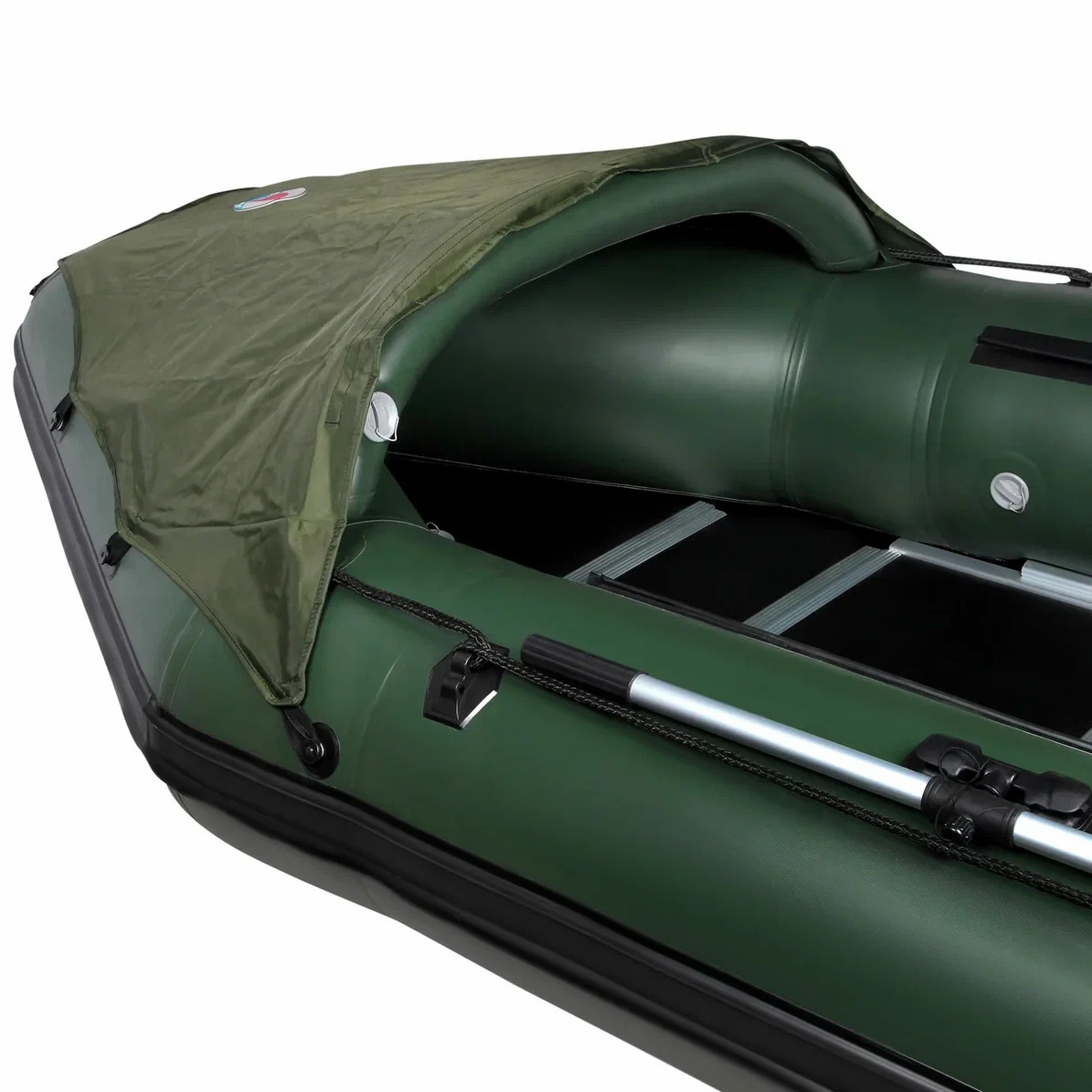 КОМПЛЕКТ НОСОВОГО ТЕНТА К ЛОДКЕ SMARINE SDP MAX 365-380 ЗЕЛЕНЫЙ в Пскове