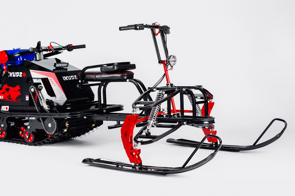 Лыжный модуль IKUDZO с подогревом ручек металлические лыжи в Пскове