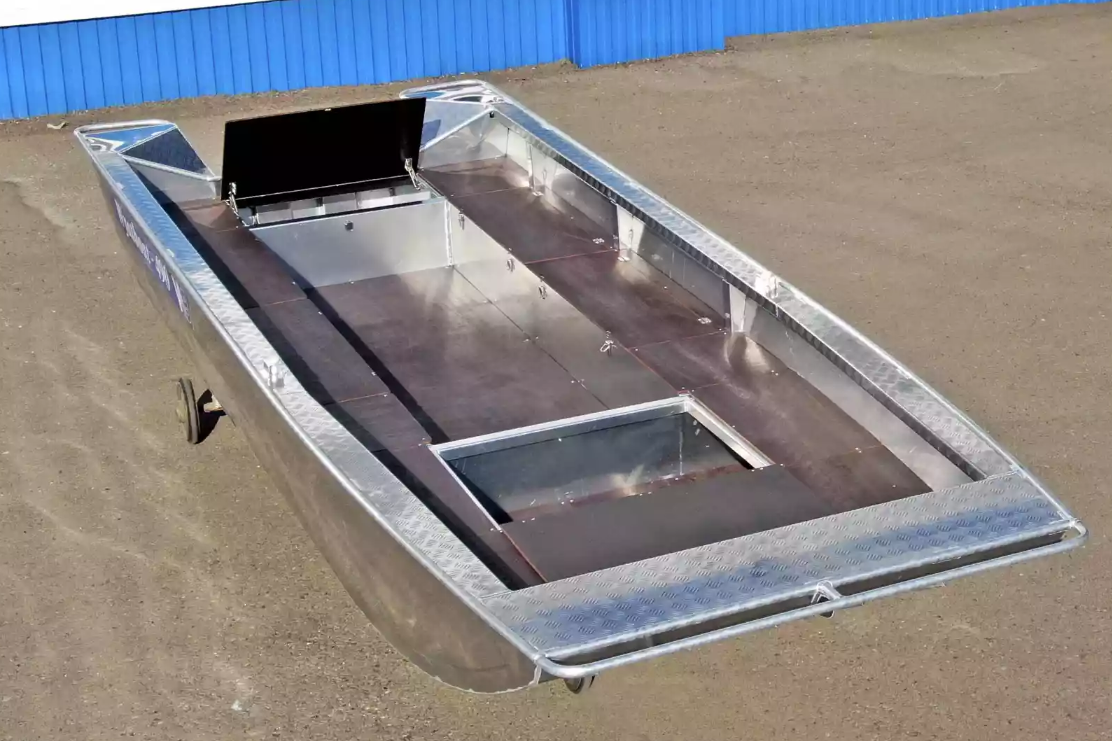 Алюминиевая лодка Wyatboat-490 Jonboat в Пскове
