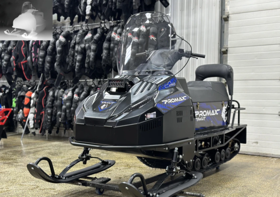 Снегоход PROMAX YAKUT R/К 500 2.0 4T 29 LONG в Пскове