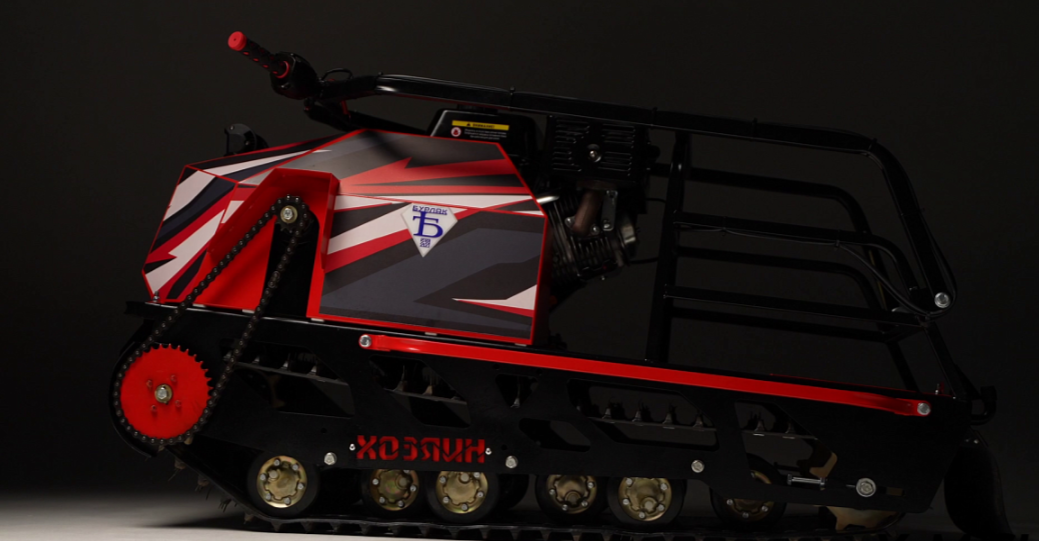 Мотобуксировщик Бурлак ХОЗЯИН-2 в Пскове