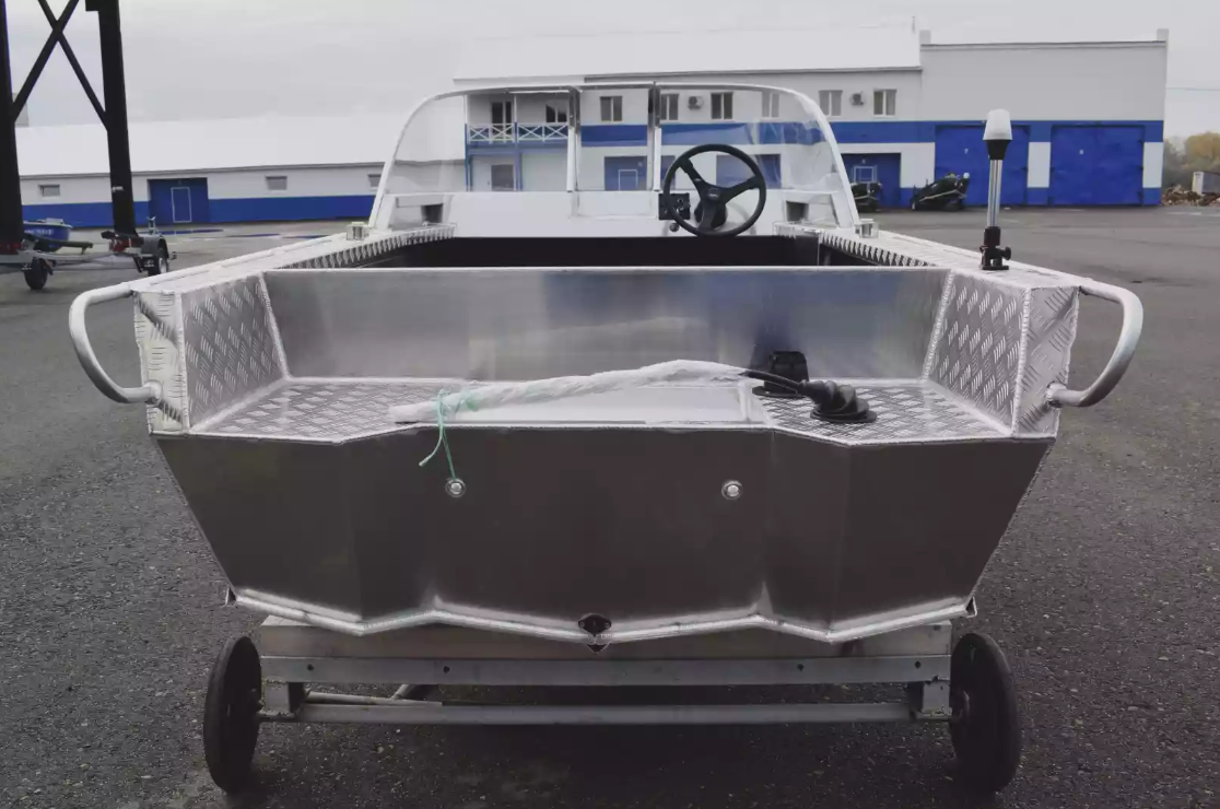 Алюминиевая лодка Wyatboat-390 Pro в Пскове