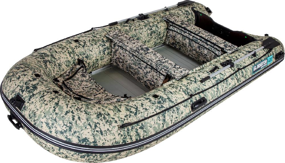 НАДУВНАЯ ЛОДКА GLADIATOR C420AL в Пскове