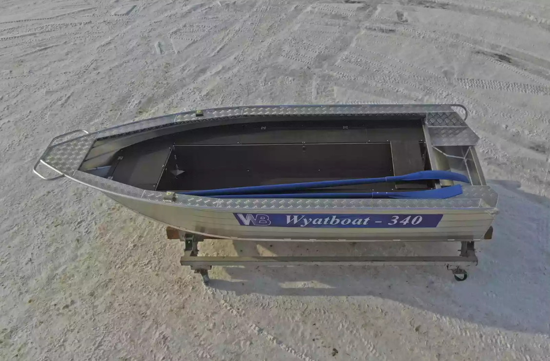 Алюминиевая лодка Wyatboat-340 РМ в Пскове