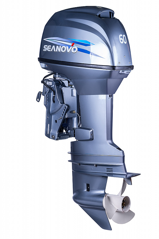 Лодочный мотор SEANOVO SN60FFEL-T(электроподъем) в Пскове