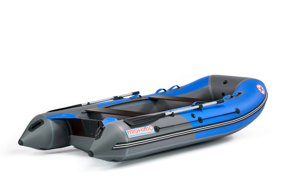 КОМПЛЕКТ ЛОДКА MISHIMO PRO 350 + ЛОДОЧНЫЙ МОТОР MARLIN MP 9.9 (15) AMHS PROLINE в Пскове