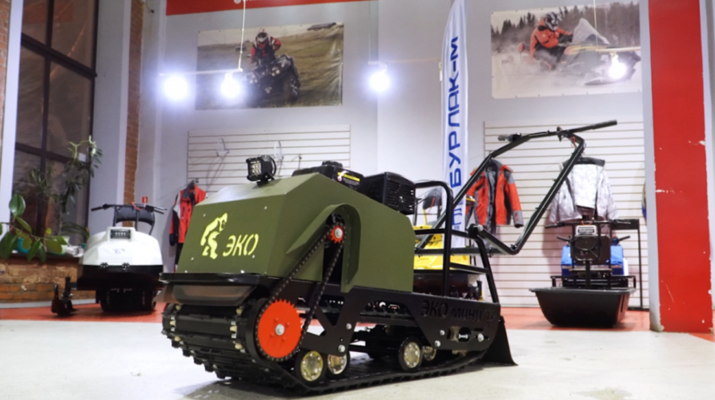 Мотобуксировщик ЭКО-Мини 15 лс (рама цельнометаллическая гнутая) в Пскове