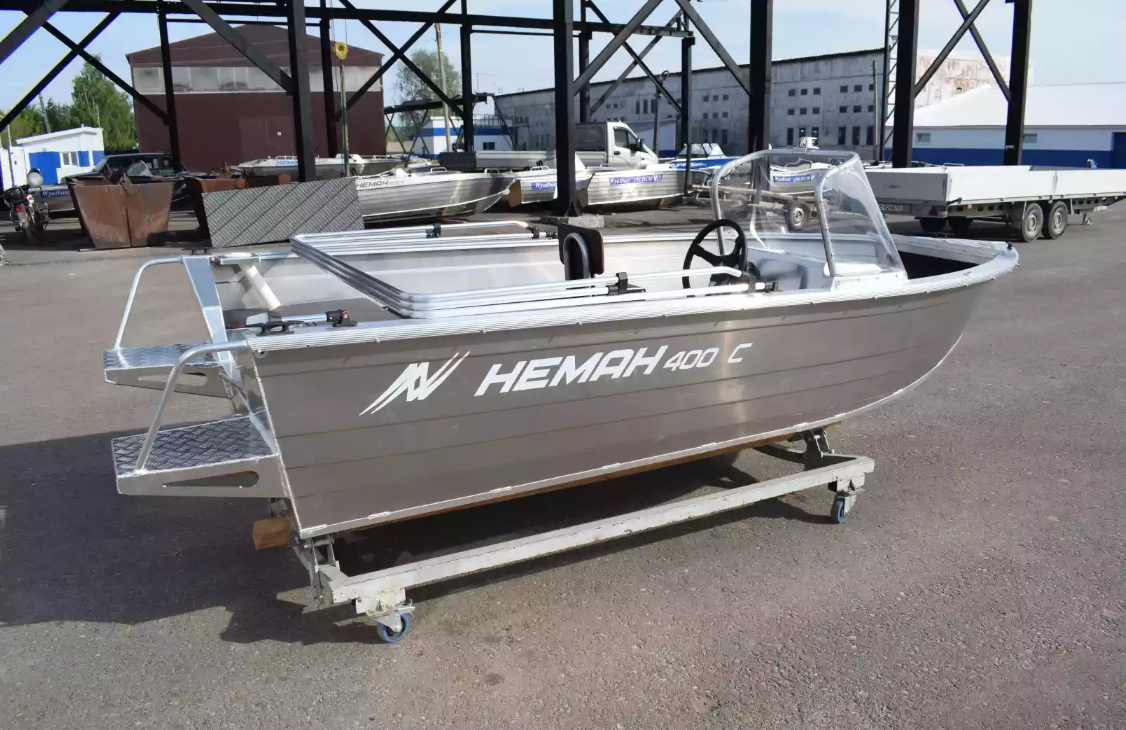 Алюминиевая лодка Неман-400 С в Пскове