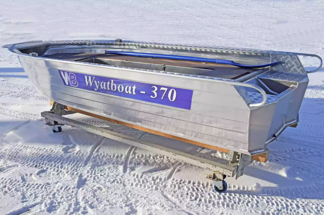 Алюминиевая лодка Wyatboat-370 РМ в Пскове