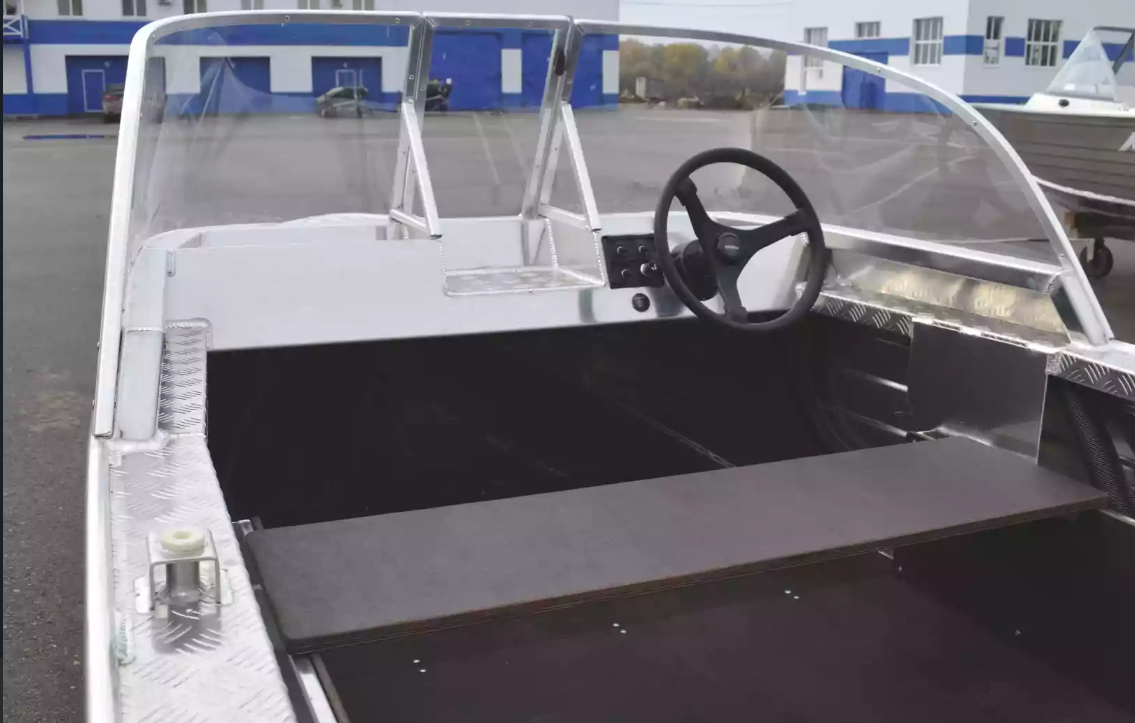 Алюминиевая лодка Wyatboat-390 Pro в Пскове