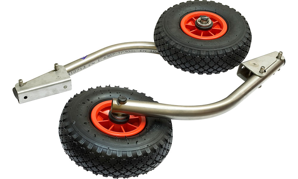 Транцевые колеса модульные для нднд из нержавеющей стали в Пскове