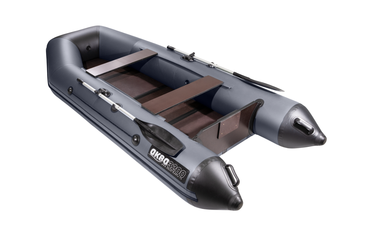  Лодка АКВА 3200 слань-книжка киль в Пскове