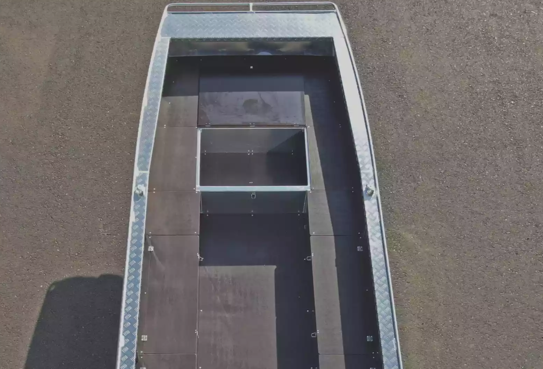 Алюминиевая лодка Wyatboat-490 Jonboat в Пскове