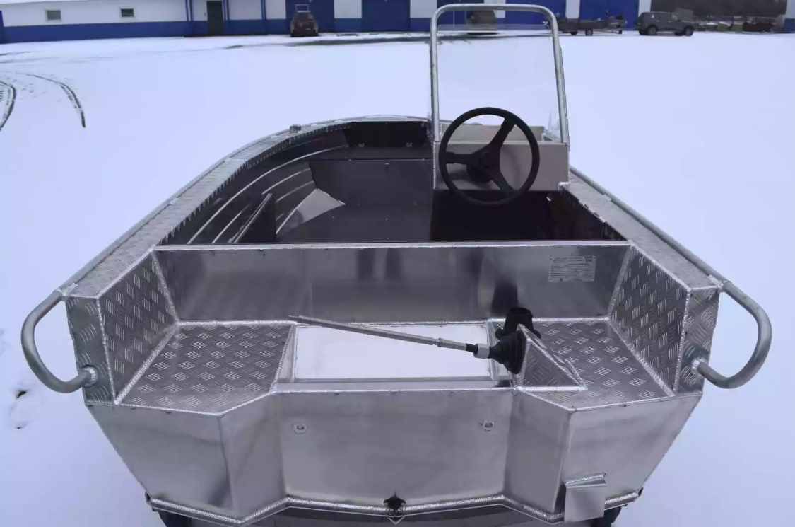 Алюминиевая лодка Wyatboat-390 C в Пскове
