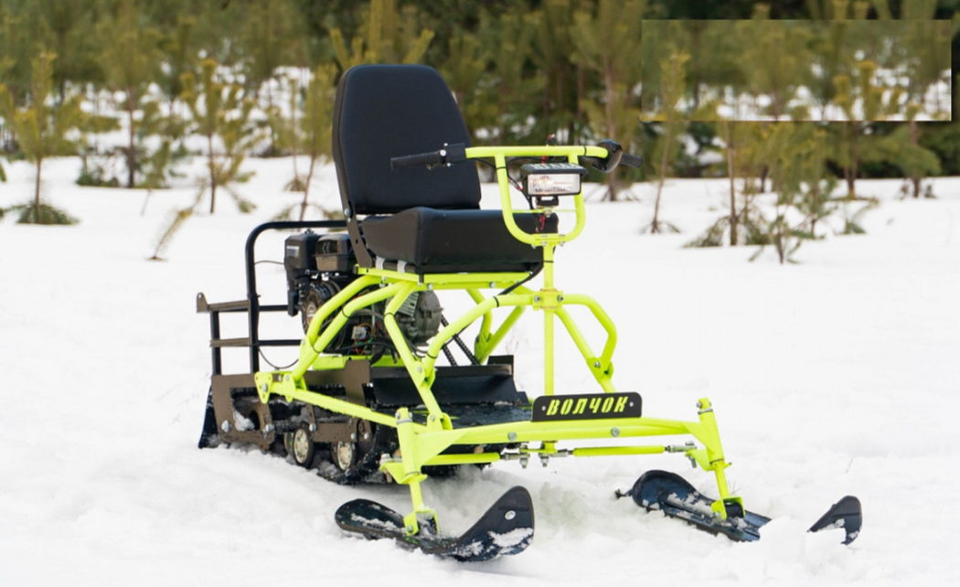 Мотобуксировщик Волчок 6.5 лс, редуктор в Пскове