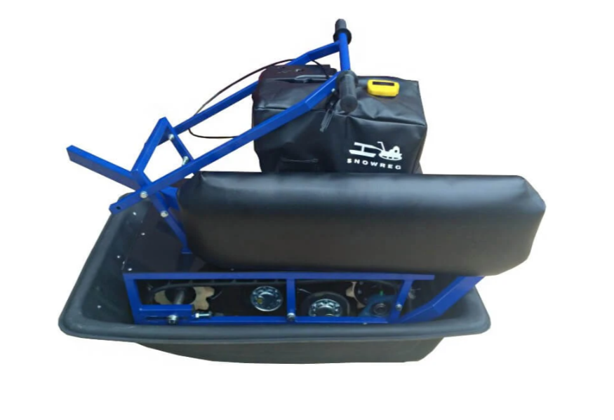 Мини-мотобуксировщик Альбатрос-М с фарой в Пскове