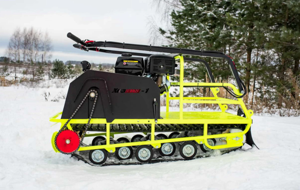 Мотобуксировщик Бурлак ХОЗЯИН-1 (капот металл) в Пскове