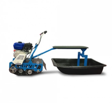 Мотобуксировщик НЕВА МС-1-YA (MX200) с санями и сиденьем в Пскове