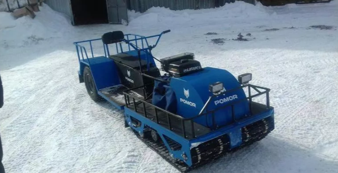 Мотобуксировщик POMOR X-2 K15 в Пскове