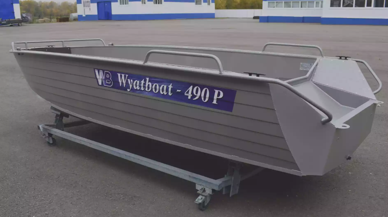 Алюминиевая лодка Wyatboat-490 P в Пскове