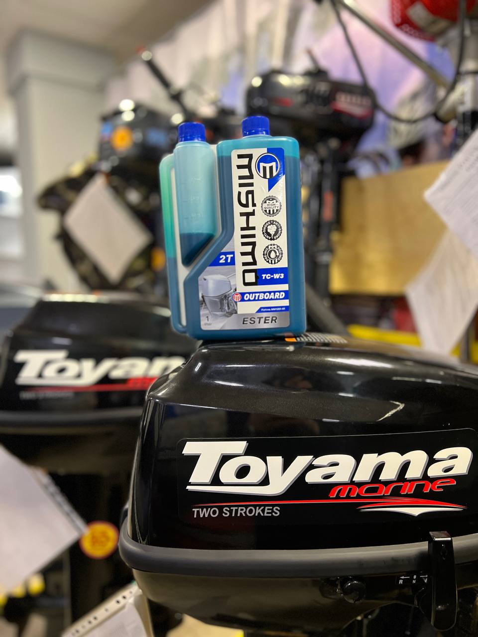 Масло MISHIMO 2T OUTBOARD (ESTER) полусинтетика 1 л в Пскове