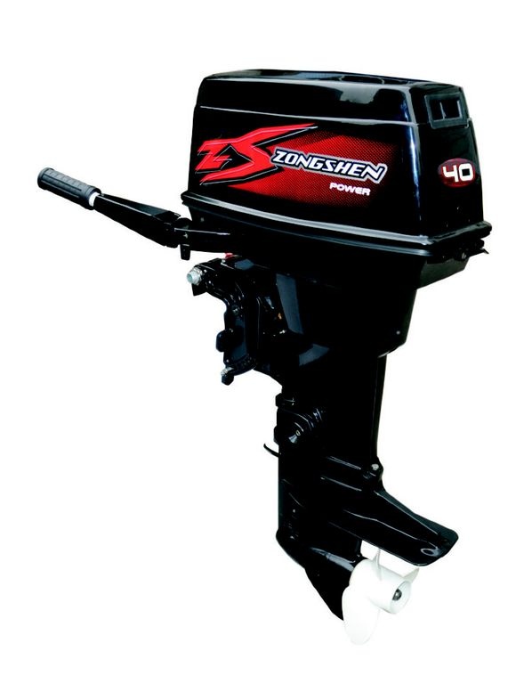 Лодочный мотор Zongshen T40 (+руль+пульт) в Пскове
