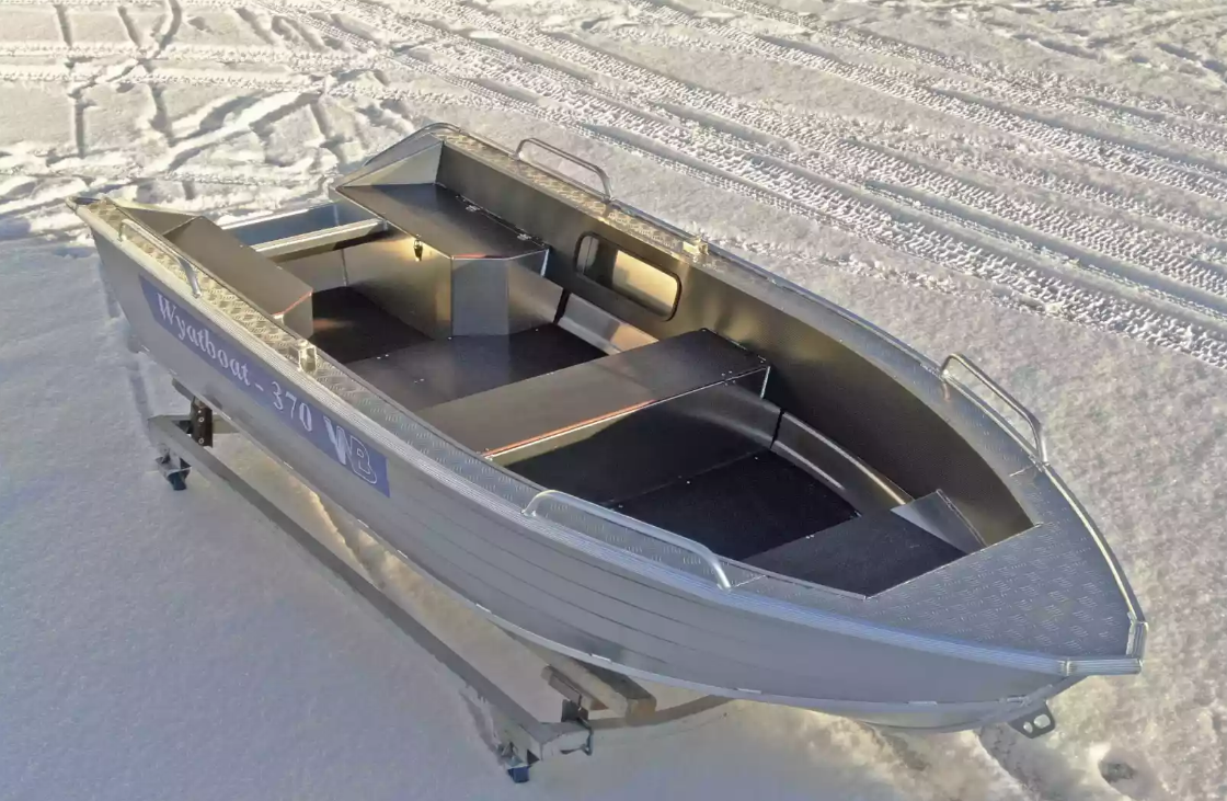 Алюминиевая лодка Wyatboat-370 в Пскове