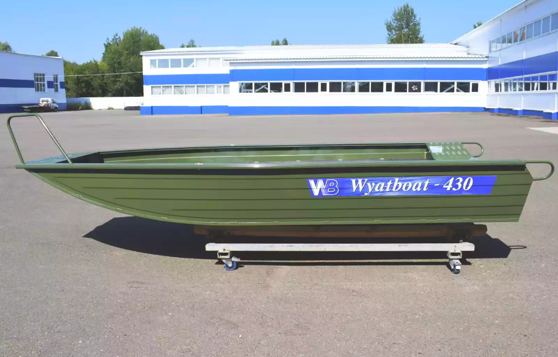Алюминиевая лодка  Wyatboat-430 Master Fish в Пскове