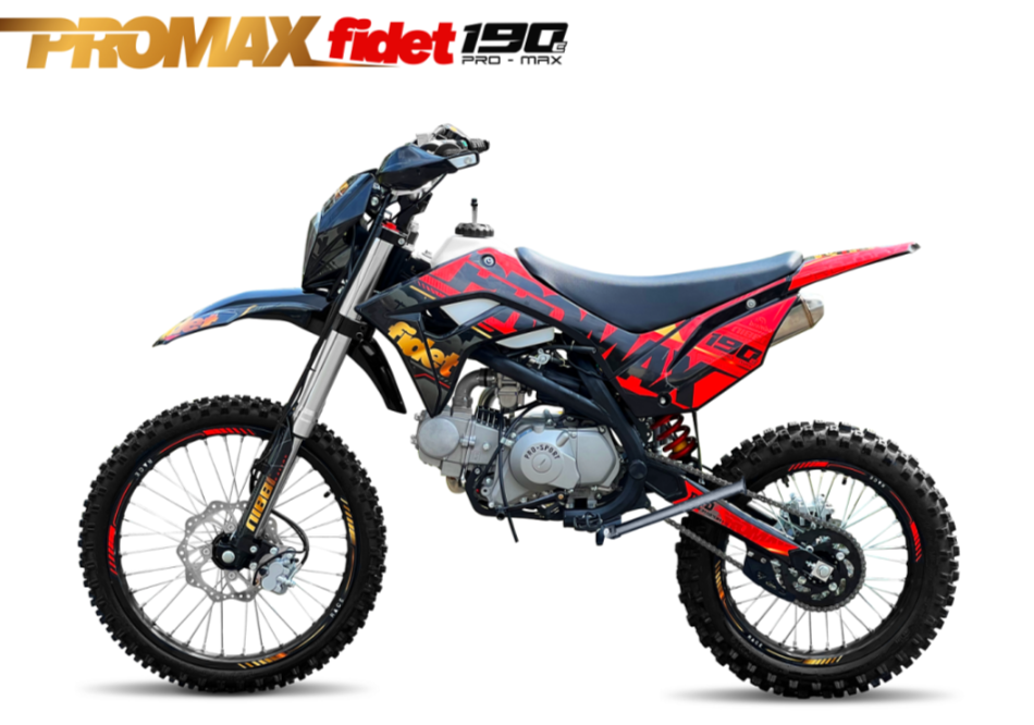 Мотоцикл (питбайк) PROMAX FIDET (ФАЙДЕТ) 190E MAX PRO LUX 19/16 в Пскове
