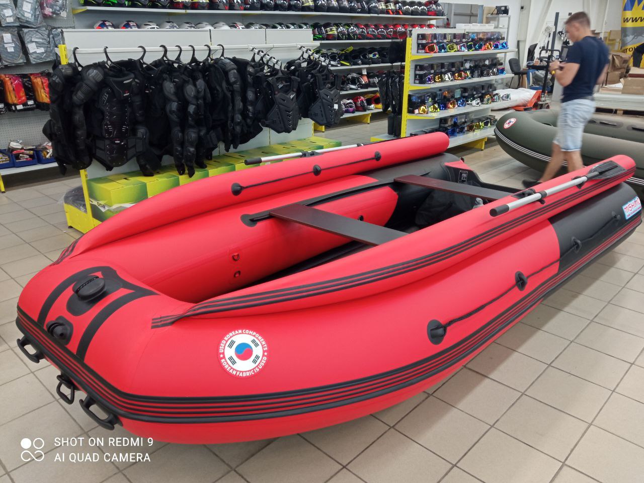 Лодка MISHIMO RIVER FJET PRO 410  под водомет в Пскове