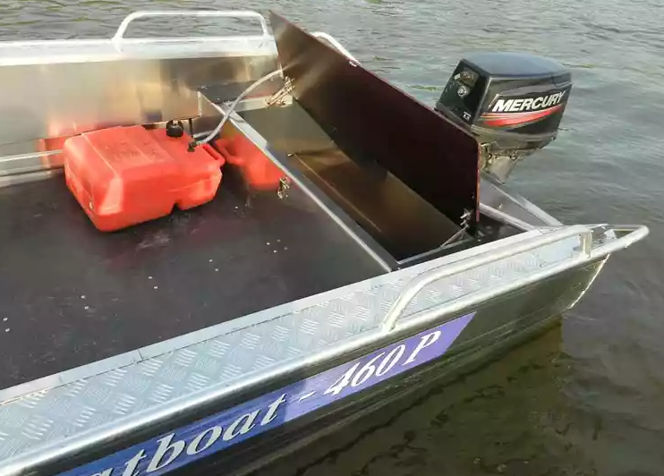 Алюминиевая лодка Wyatboat-460 P в Пскове
