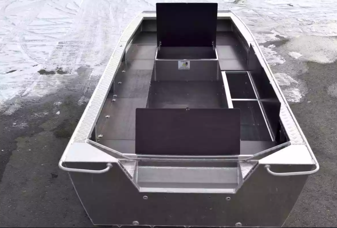 Алюминиевая лодка Wyatboat-490 Jonboat в Пскове