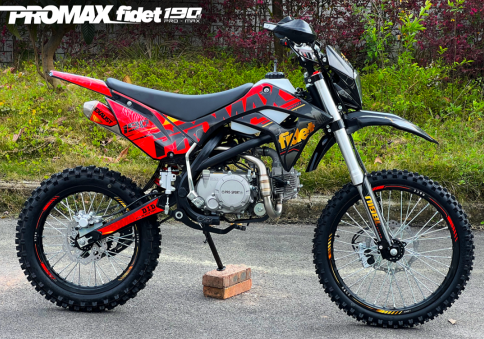 Мотоцикл (питбайк) PROMAX FIDET (ФАЙДЕТ) 190E MAX PRO LUX 19/16 в Пскове