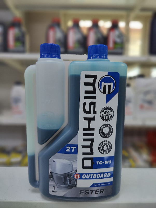 Масло MISHIMO 2T OUTBOARD (ESTER) полусинтетика 1 л в Пскове