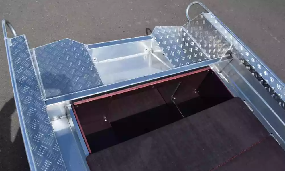 Алюминиевая лодка Wyatboat-390Р Fish в Пскове
