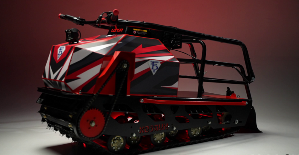 Мотобуксировщик Бурлак ХОЗЯИН-2 в Пскове