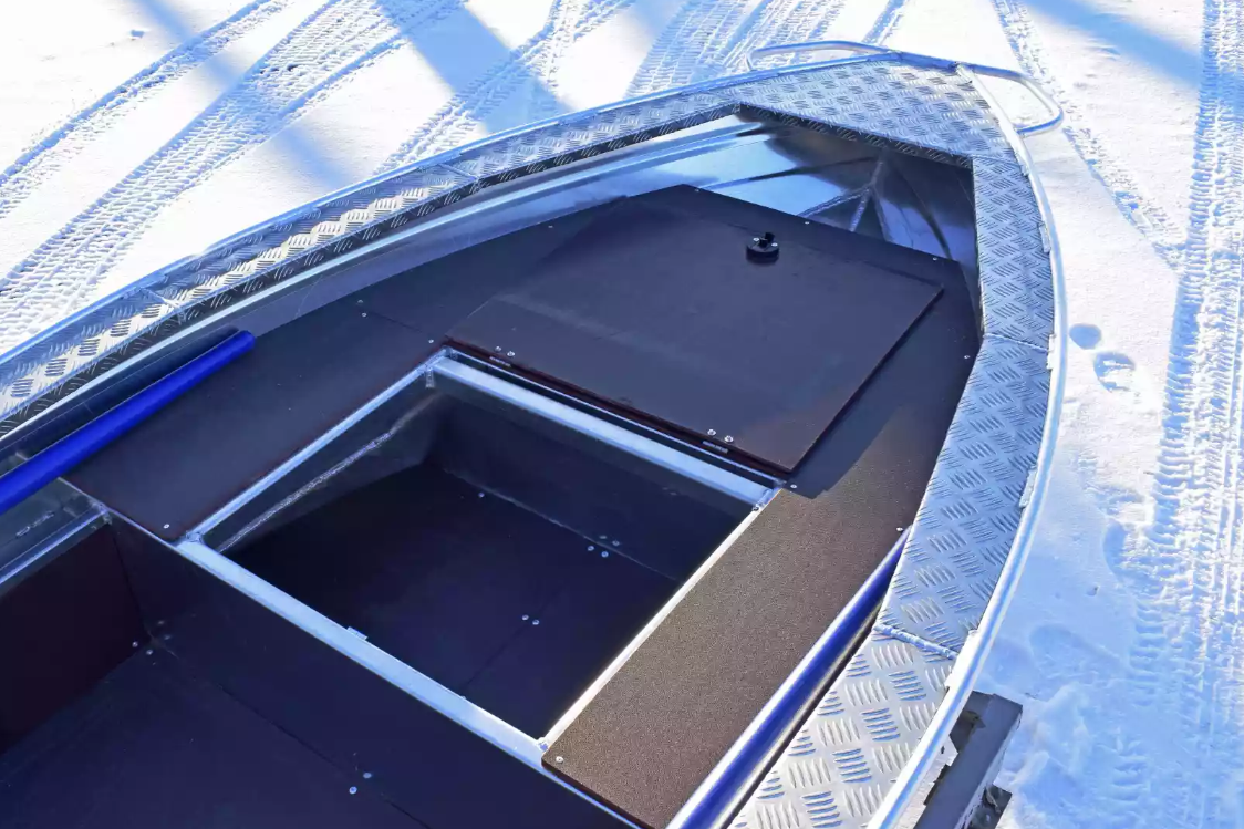 Алюминиевая лодка Wyatboat-370 Р FISH в Пскове