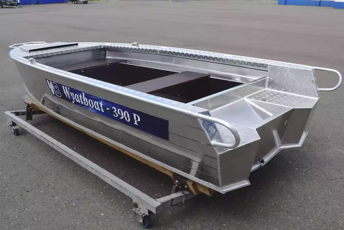 Алюминиевая лодка Wyatboat-390Р PRO в Пскове