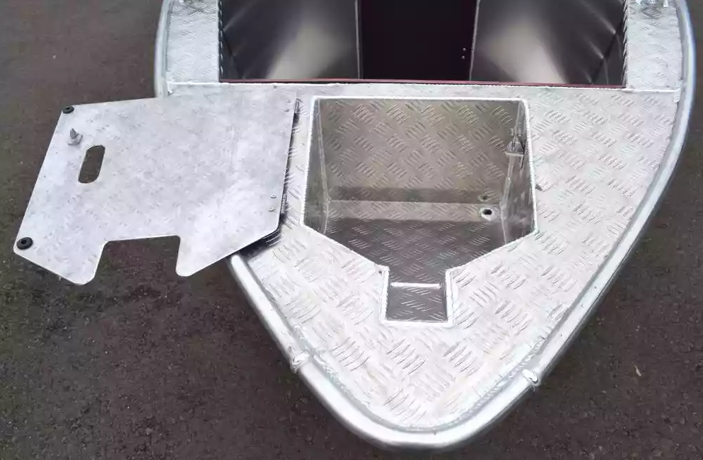 Алюминиевая лодка Wyatboat-390 DCM Увеличенный борт в Пскове