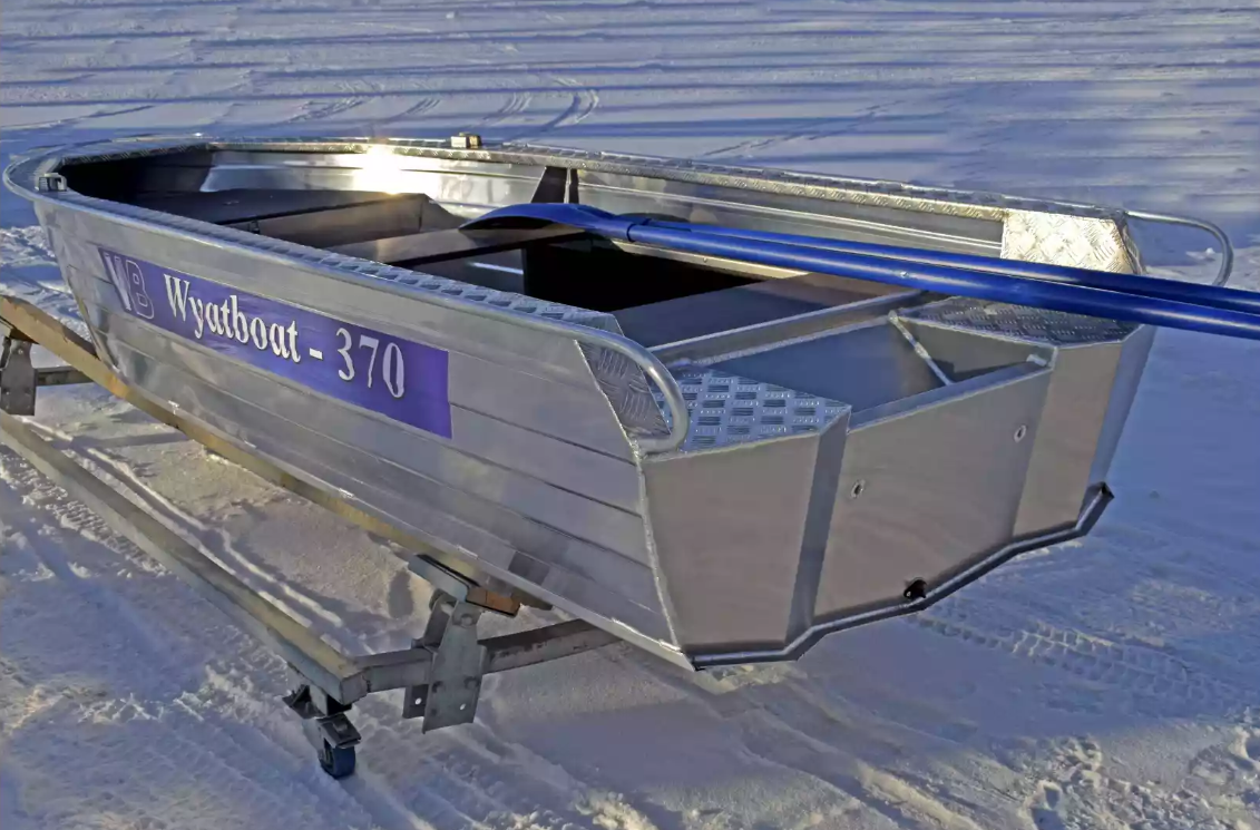 Алюминиевая лодка Wyatboat-370 Р в Пскове