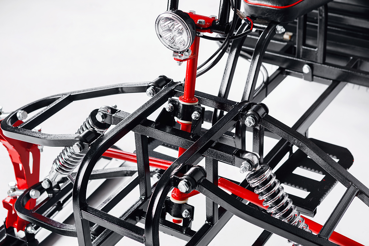 Лыжный модуль IKUDZO с подогревом ручек металлические лыжи в Пскове