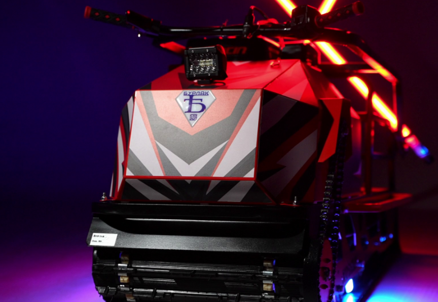 Мотобуксировщик Бурлак ХОЗЯИН-2 в Пскове