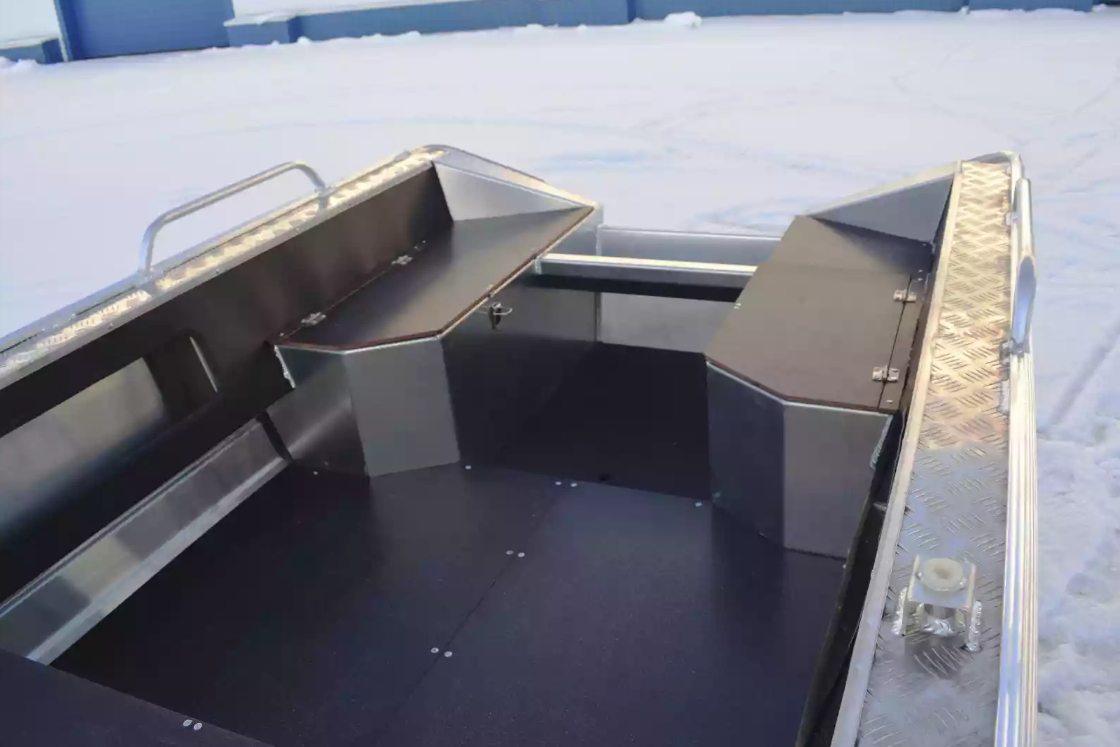 Алюминиевая лодка Wyatboat-370 в Пскове
