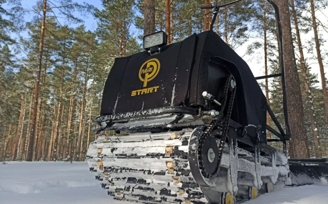 Мотобуксировщик РЫБАК СТАРТ Lifan 15 л.с (тканный капот) в Пскове