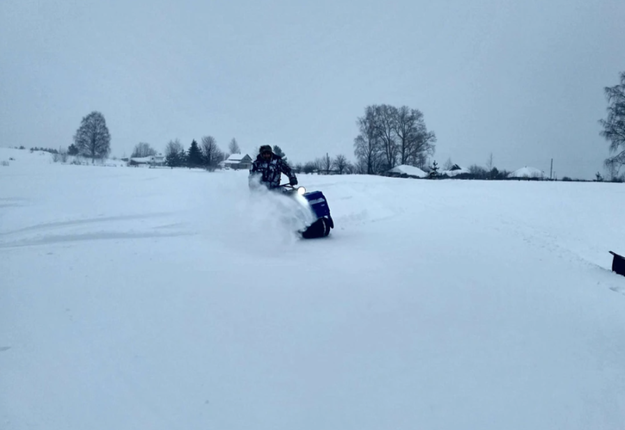 Мотобуксировщик Альбатрос-XLV 9 мини, тележки, 1250 мм в Пскове