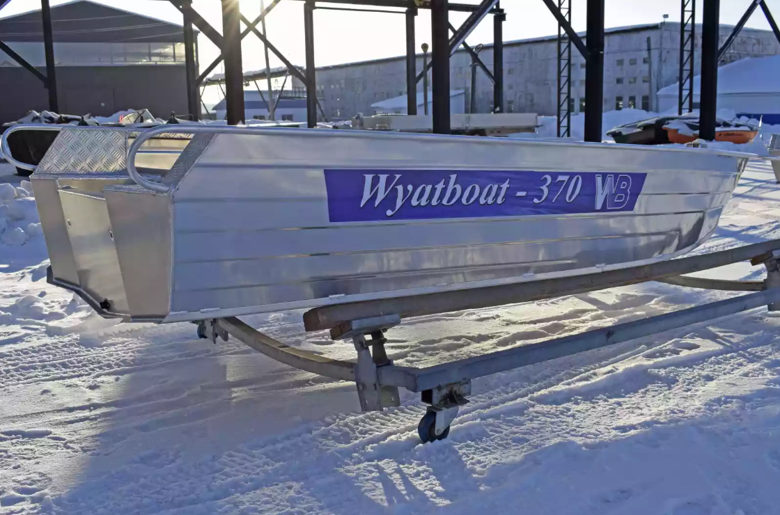 Алюминиевая лодка Wyatboat-370 Р в Пскове